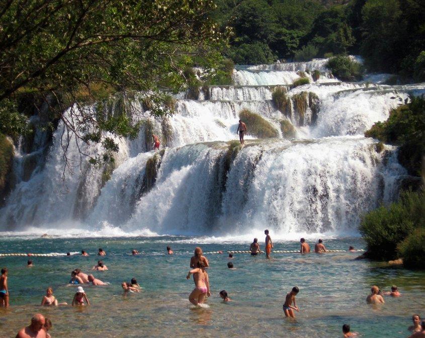 Rooms & Studio Bellina Skradin Esterno foto